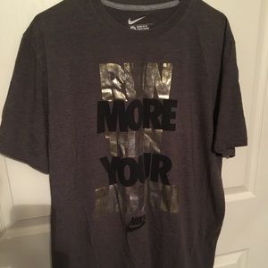 Nike Run More Than Your Mouth Men’s XL T-Shirt